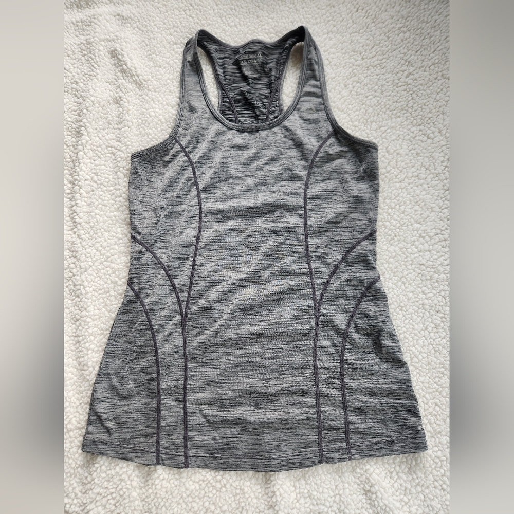 Reebok xs oversized workout tank top womens